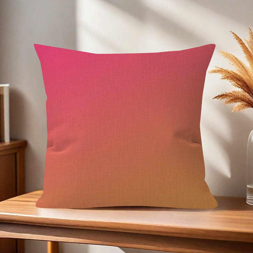 Gradient Halo Vintage Cushion Cover Car Throw Pillow Case For Sofa Car Christmas Gift xcm xcm