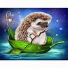 5D Diamond Painting Hedgehog Full Round Pictures Of Rhinestones Animal Decor Home DIY Mosaic Diamond Embroidery 30x40cm/12x16inch