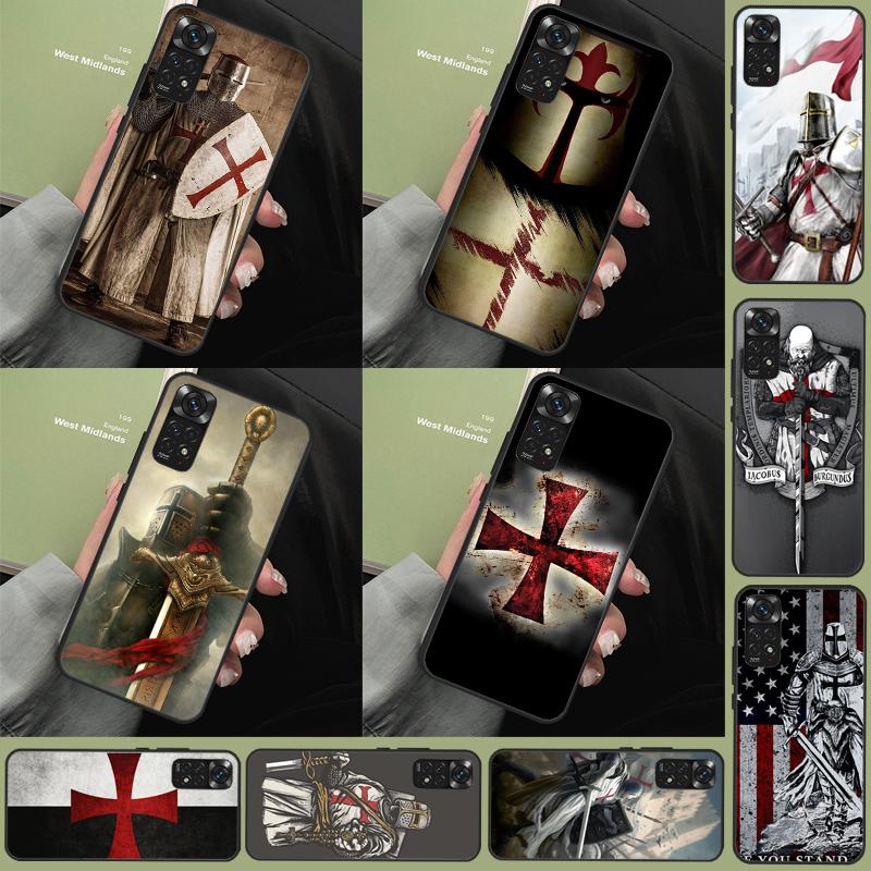 Чехол Templar Knight Funda для Xiaomi Redmi Note 14 Pro 13 9 10 11 12 9S 10S 11S 12S Redmi 13C 10C 12C 14C