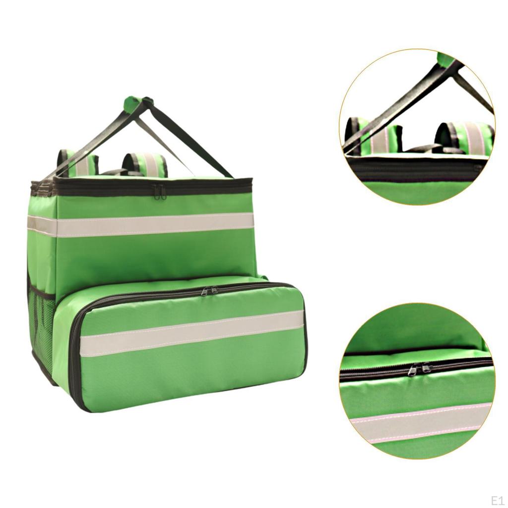 Insulated Food Delivery Backpack Large Capacity Catering Bag Portable Pizza Keep