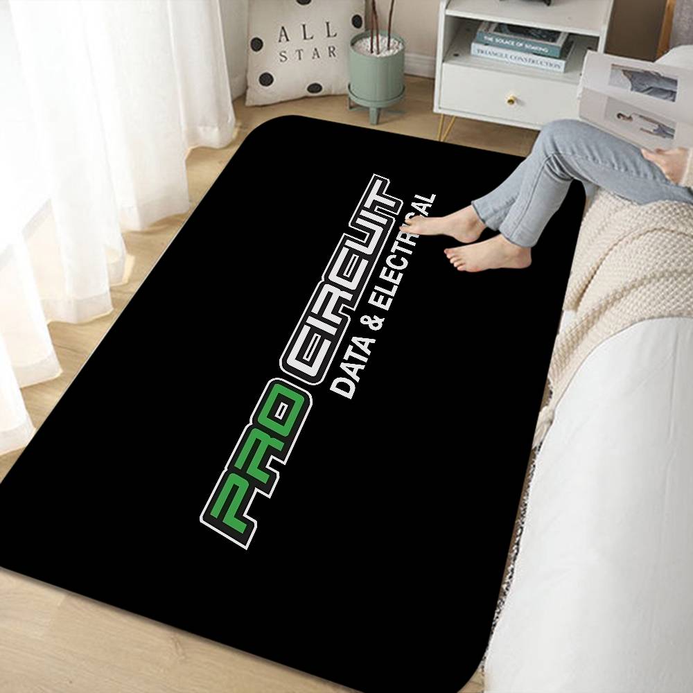 Motorcycle Garage Pro Circuit Room Mats Retro Multiple Choice Living Room Kitchen Rug Non-Slip Welcome Rug