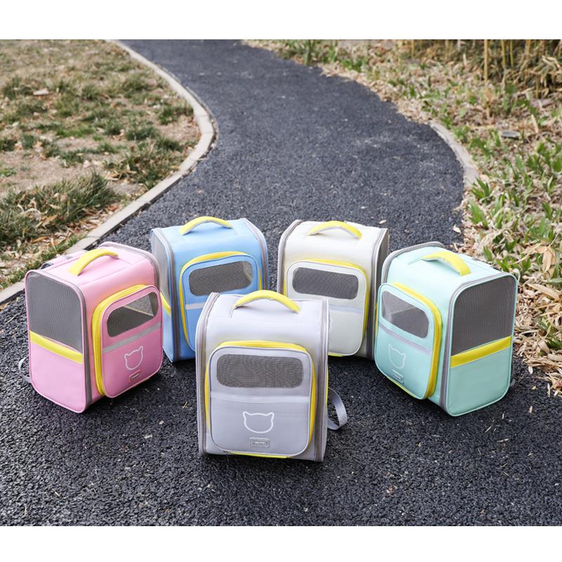 Cat Bag Portable Pet Backpack Large Capacity Space Capsule Pet Cat Cage Take-out Bag Supplies