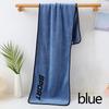 Ultra Fine Fiber Sports Towel Quick Drying Gym Yoga Sweat Absorbing Towel Embroidered Beach Towel Mens and Womens 30x110cm
