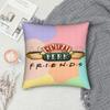 Подушка с принтом Мерч из сериала Друзья Central Perk Наволочка для подушки Чехлы для подушек Декор для автомобиля На молнии Разные размеры