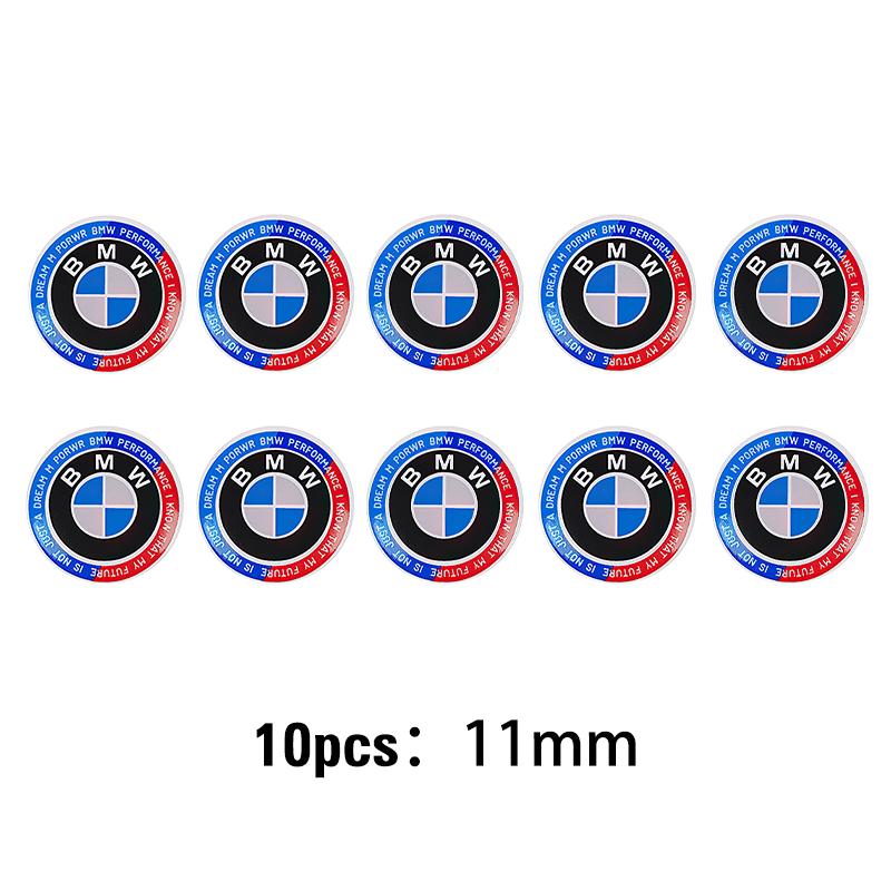 Car Stickers BMW Dedicated Smart Key Emblem Paster For BMW E46 E90 E60 F30 F10 E39 E36 F20 G30 G20 E87 E92 E91 E30 F11 F31 X1 X2 AY7