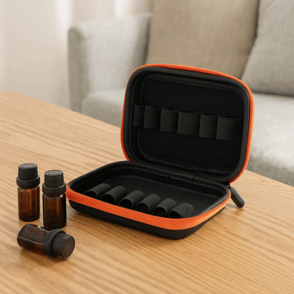 Чехол для эфирных масел вместимостью 10 мл, ударопрочная коробка для духов, практичная сумка для хранения для ароматерапии, для путешествий