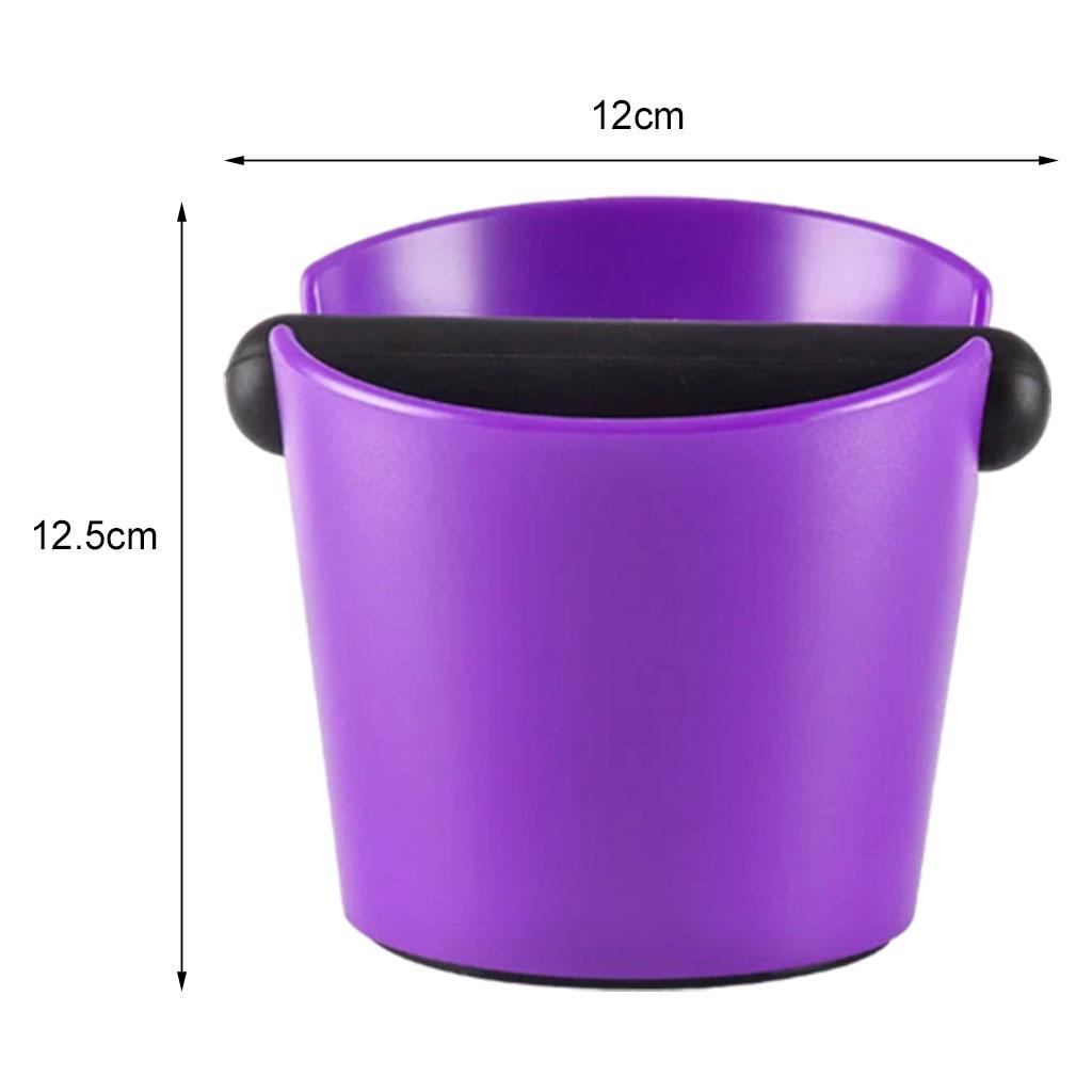 Коробка для кофе, черная противоскользящая корзина для помола кофе со съемной перекладиной, ящик для остатков, кофейные инструменты, аксессуары для кафе