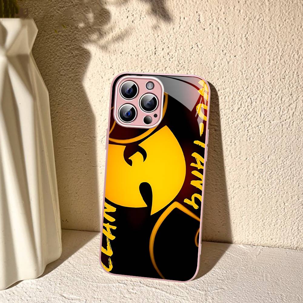 Модные Тренды WU-T-TANG CLANs Закаленное Стекло Для Iphone 14 13 12 11 Pro Mini XS MAX 14Plus X XS XR Чехлы