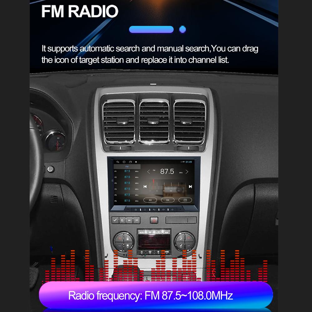 8-дюймовый автомобильный радиоприемник Android для GMC Acadia Savava Sierra Chevrolet Avalanche Suburban Carplay 2Din Autoaudio головное устройство навигация GPS 2+64 ГБ