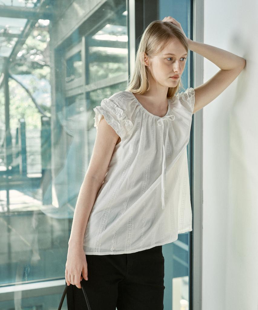 JUCYJUDY Flare Lace Blouse J1Bl329J