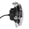 Anneau fixation 7" pour Harley Davidson Road King Classic 98-13 Support montage chrome