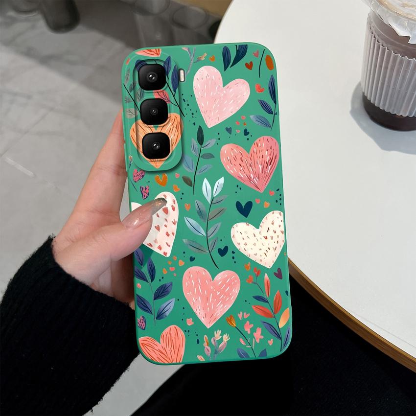 Для Infinix Hot 60 50 Pro Plus 40Pro 30 Play 70 60i 50i 40i 30i Чехол для телефона Сладкий Кролик Торт Новое Улучшение Мягкий Гладкий Силикон Легкий Прочный Корпус