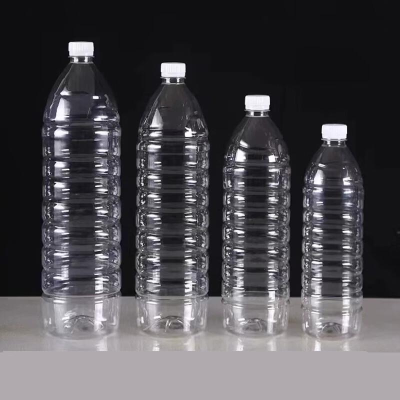 1000ml Food-Grade Plastic Bottles with Red Lids & Handles