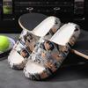 Fashion Anime Printing Slippers Men's Sandals Summer Couple Slippers Fashion Thick Bottom Anti-slip Slip-on Holidays Beach Shoes 2025