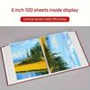 6 Inch Art Photo Albums Family 100Photos Interstitial Album New Small Scrapbook Album  Collection
