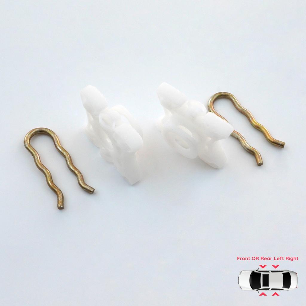 EWR5 Window Regulator Guide Pivot Clips for BMW E36 E92 E93 E34 E32 Z3 Z4 Volvo Passat B3 B4 Range Rover 2 LP P38A 51321938884