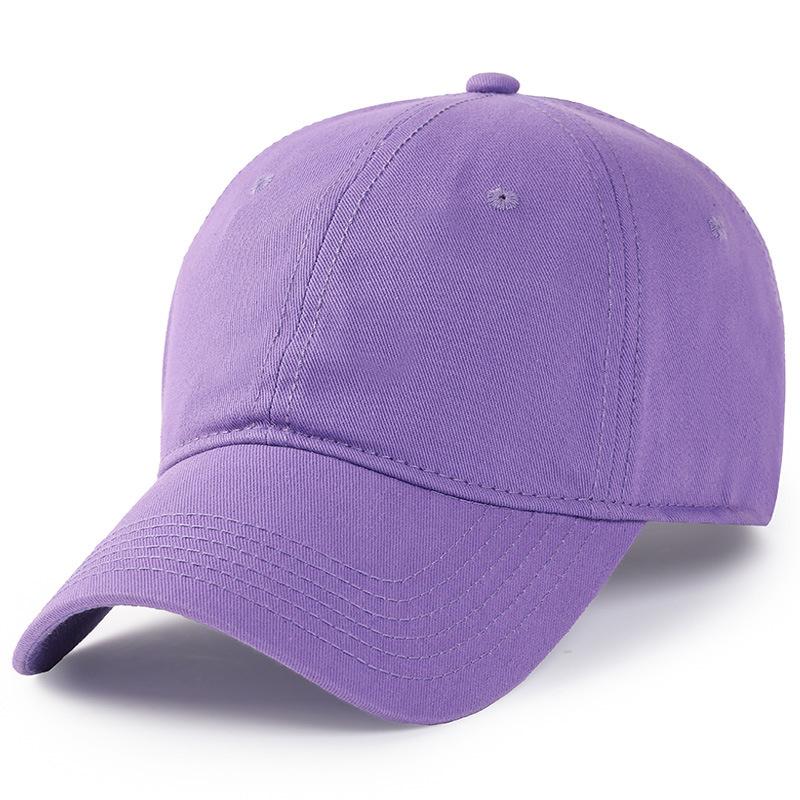 Parent-child Blank Baseball Cap Boy Girl Soft Cotton Plain Sport Sun Hat Men Women Big Size Snapback Cap 53-56cm 56-59cm 60-65cm