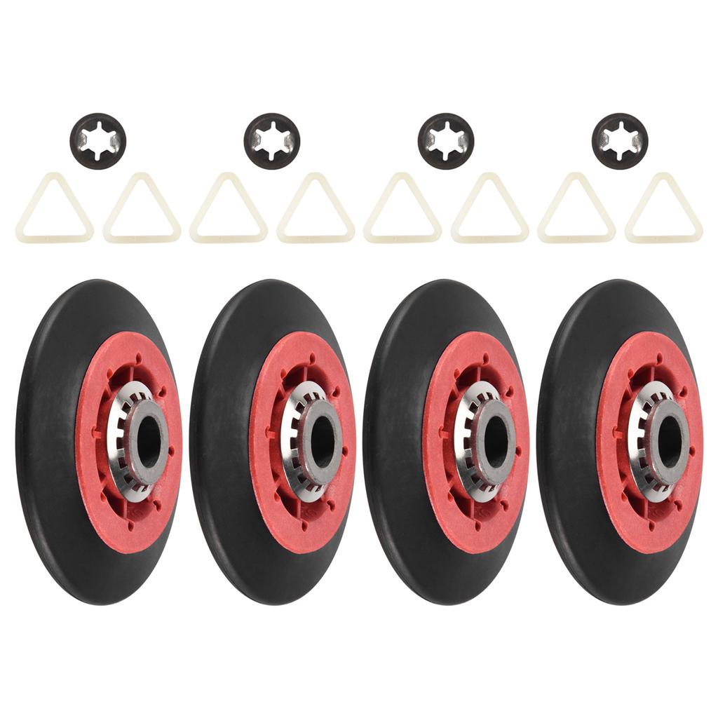 4 шт. 8536974 ролик барабана сушилки подходит для Whirlpool, Kenmore - заменяет 8536974, 8536973, W10314171, WPW10314173, PS11752609