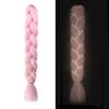 Luminous Braid Realistic Shining In The Smooth Glowing Anti-slip Long Dark Decorative Role-playing Prop Synthetic Jumbo Dirty