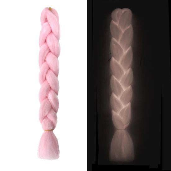 Luminous Braid Realistic Shining In The Smooth Glowing Anti-slip Long Dark Decorative Role-playing Prop Synthetic Jumbo Dirty