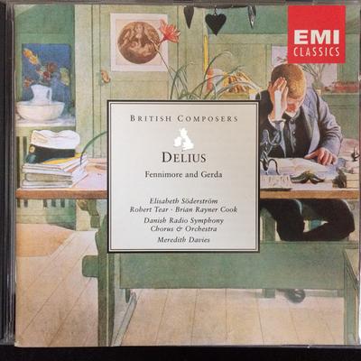 CD ФРЕДЕРИК ДЕЛИУС / ЭЛИЗАБЕТ С?ДЕРС - Феннимор и Герда 724356631427 EMI Classics 1997 Великобритания Классика Б/у