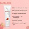 Fixderma Strawberry Face Wash с витамином Е и экстрактом клубники, | Очищающее средство для жирной кожи (Для всех типов кожи) | Средство для умывания для женщин и мужчин - 75 г