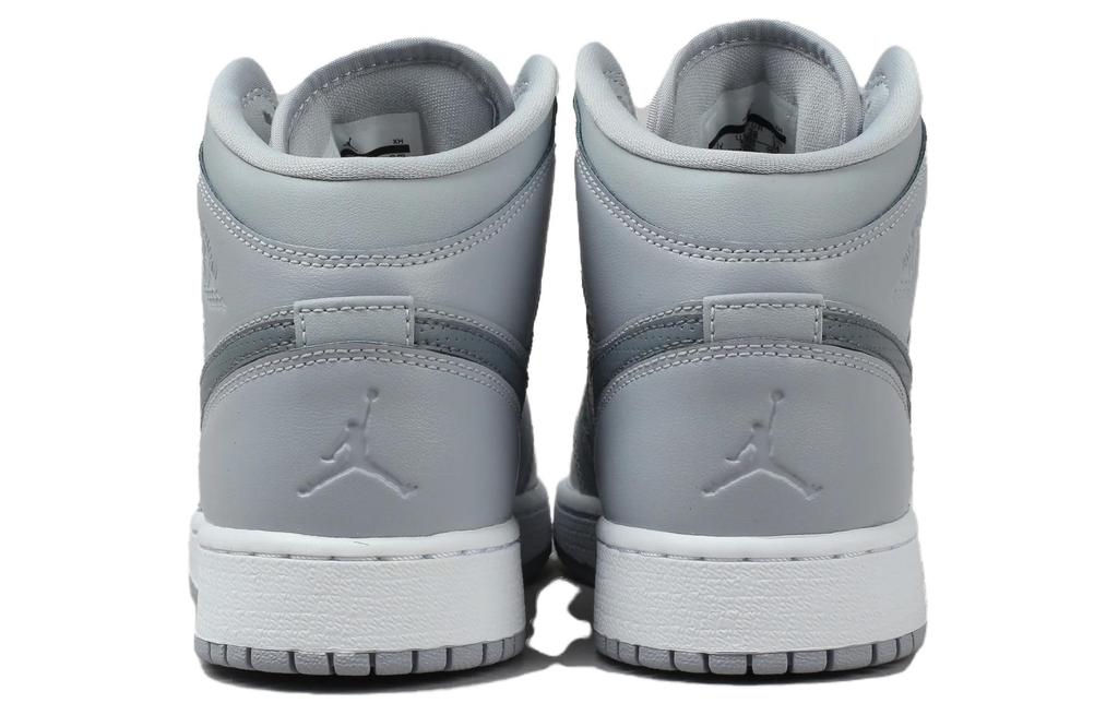 Jordan 1 Mid BG Серый Волк 554725-033