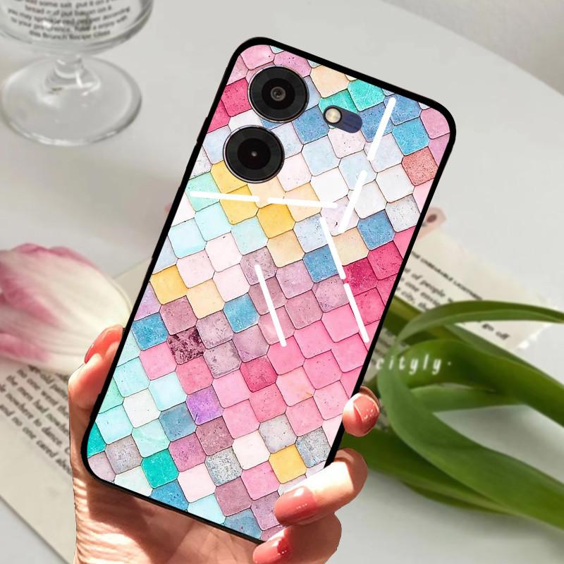 Чехол для Tecno Pova 5 Pro 5G Pova5 4G Мягкий Силикон ТПУ Задняя Крышка Телефона Для Tecno Pova Neo 3 Ударопрочный Бампер LH6n Мультяшный