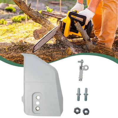 Для STIHL MS170 MS180 MS210 MS230 MS250 Запасная крышка звездочки со шпилькой регулировочной гайки Профессионального качества Запчасти для бензопилы!