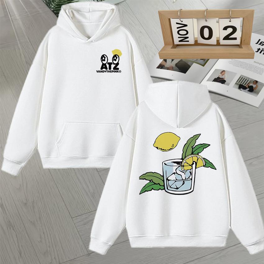 Горячая Мода Ateez Lemon Drop Новый Альбом Худи Мужские Женские Повседневный Стиль Флис Унисекс Высокое Качество Оверсайз Повседневные Толстовки