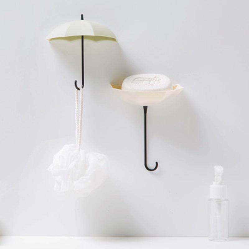 6 шт./компл. крючки для зонтов, кухня, ванная комната, контейнер для хранения, настенная дверь, декор для шкафа, вешалка, Decorati