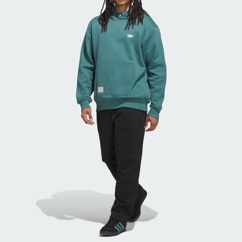 adidas Originals Shmoofoil FW25 Тяжелые Скейтбординговые На шнуровке Удобные Универсальные Однотонные Спортивные Штаны Мужские Штаны JX5447