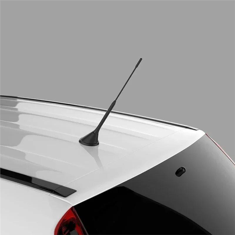 Active Amplified DAB+ FM Radio Aerial Antenna Car Universal Roof Antenna Mast Mount