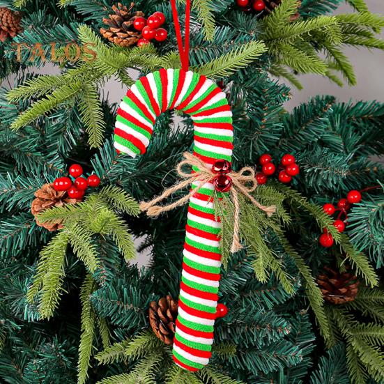 Рождественская елка, украшение в виде леденца, подвесные украшения в виде леденцов, подвеска на рождественскую елку для праздничных вечеринок