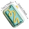Press-on Floss Stick Storage Box Dustproof Dental Floss Pick Dispenser  Restaurant