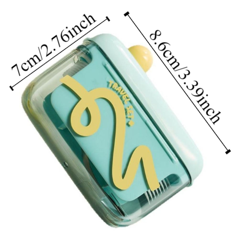 Press-on Floss Stick Storage Box Dustproof Dental Floss Pick Dispenser  Restaurant