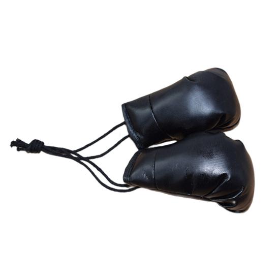 1 Pair Mini Boxing Glove Pendants Realistic Wear Resistant Waterproof Car Interior Boxing Gloves Hanging Decoration