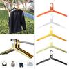 Lightweight Aluminum Alloy Multi-functional Portable Folding Clothes Hanger Outdoor Travel Clothes Coat Hanger Organizer