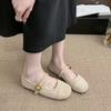 Retro Shallow Single Shoes Women's Spring and Autumn New Shoes Gentle Soft Flat Mary Jane Shoes