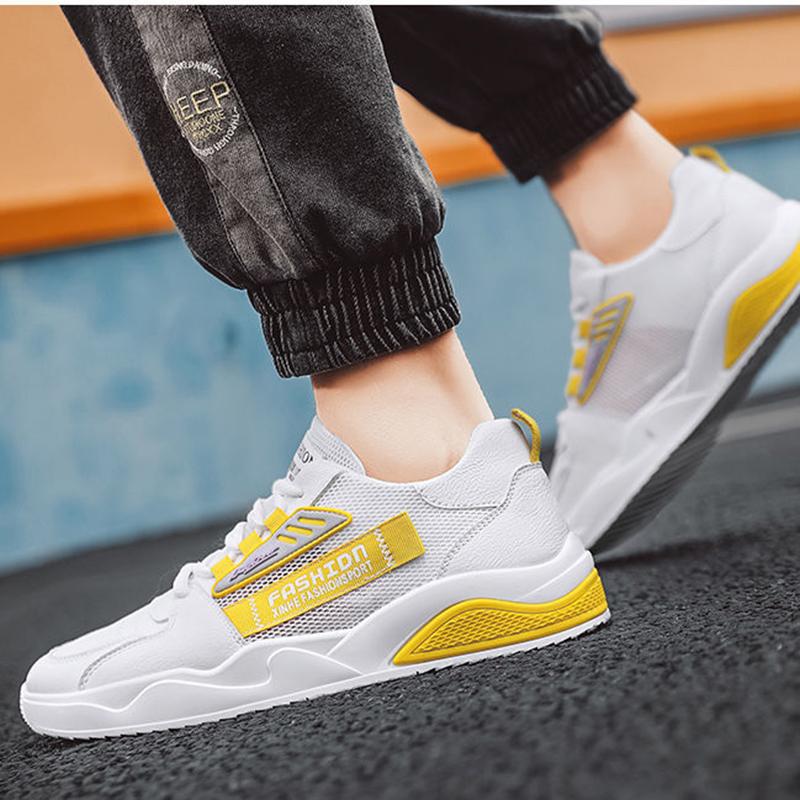 Board Shoes Men's Summer Mesh Breathable Sports Casual Shoes Youth All-match Canvas Men's Shoes