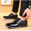 Retro Men Business Shoes Brand Leather Shoes Fashion Casual Shoes for Men Office Brown Breathable Loafers Comfortable Men'shoes