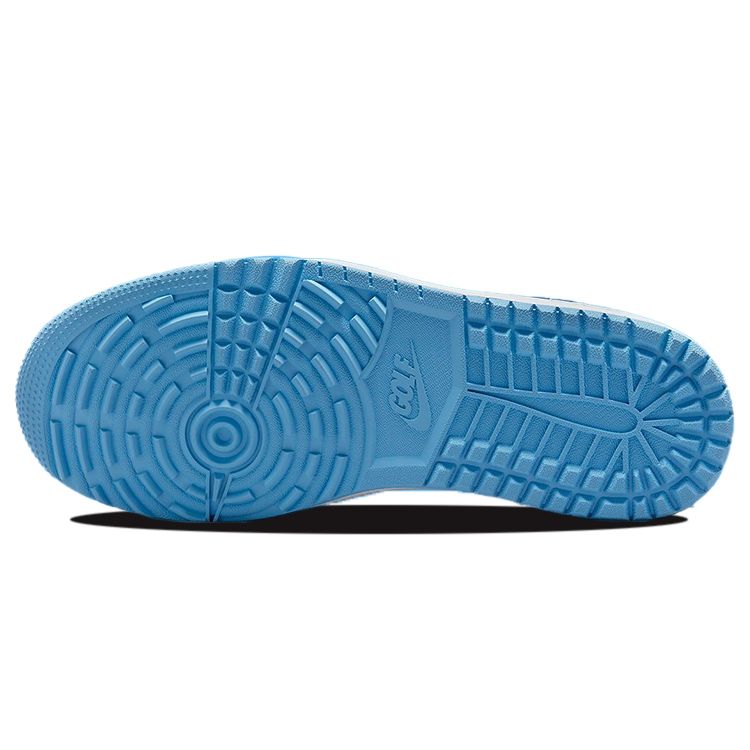 Кроссовки унисекс Air Jordan 1 Low Golf UNC Белые университетские синие DD9315-100