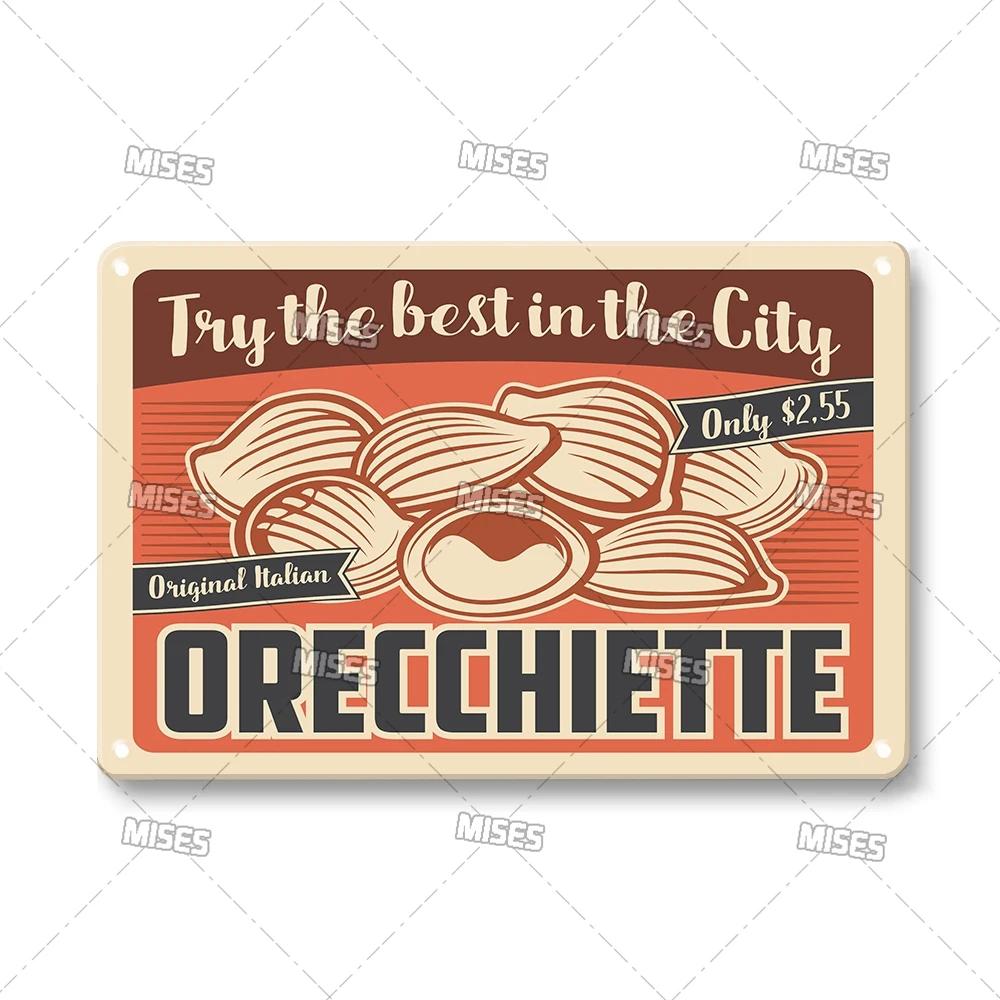 Food Metal Sign Kitchen Metal Poster Home Garage Man Cave Industrial Decor High-Quality Decorative Plate Metal Plaque