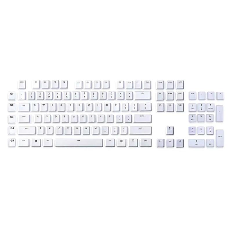 109 клавиш ABS колпачки для механических клавиатур G915/G913/G815/G813 Износостойкие Долговечные Цвет