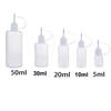 Высококачественная прозрачная пластиковая бутылка для выдавливания, многоразовая бутылка, бутылки-капельницы с пустым носиком-иглой