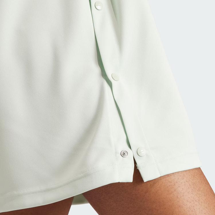 Adidas Оригинальное нейтральное платье Adibreak в полоску с цветными блоками, спортивное платье без рукавов с V-образным вырезом, женские платья льняного цвета, зеленый IS5263