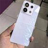 Запасные части Задняя крышка аккумулятора Для Xiaomi Redmi Note 13 Pro 5G Задний корпус Стеклянный чехол Замена Ремонт Запасная часть + Камера Le