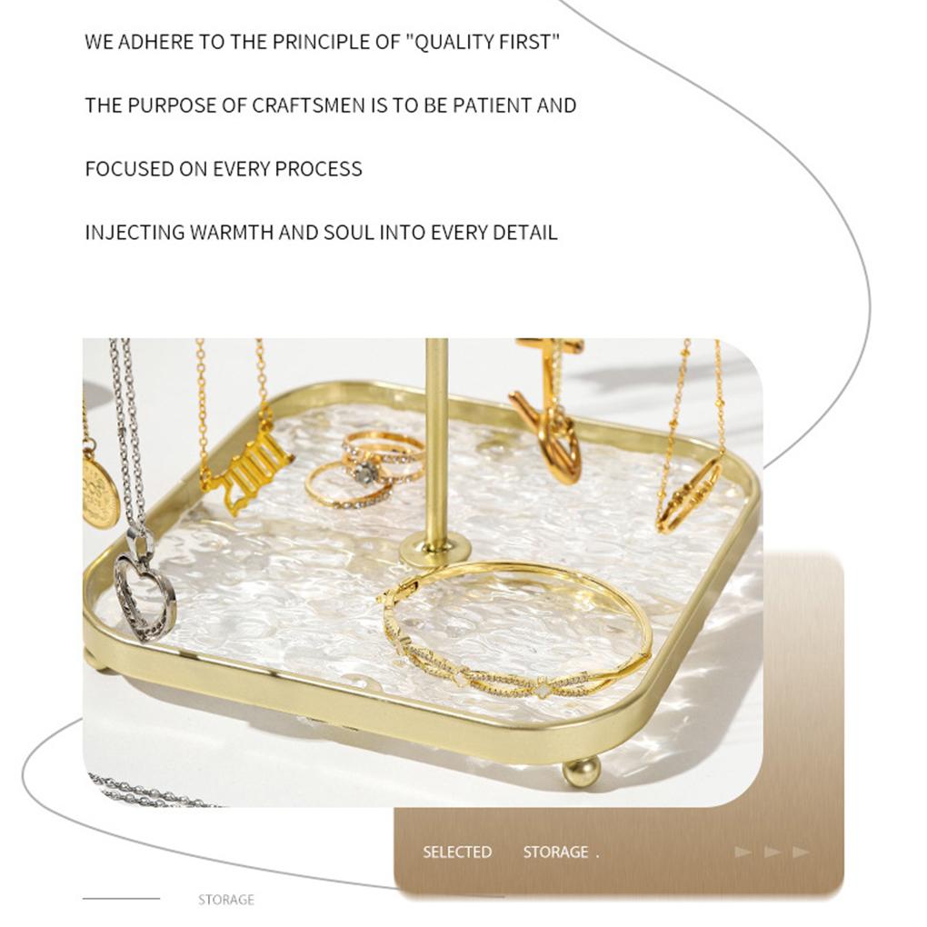 Модный железный органайзер-подставка для украшений для ожерелий, серег и т. д.. Для Легкого