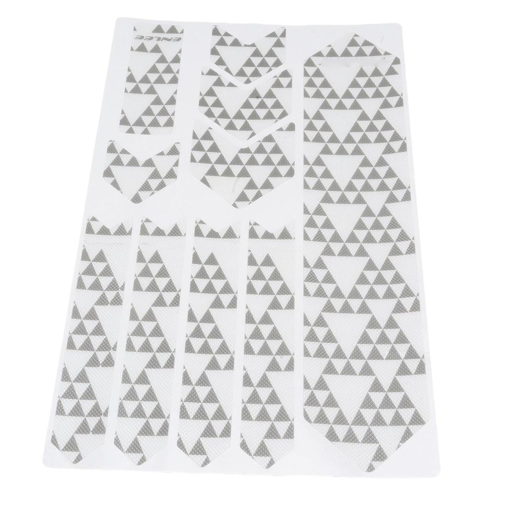 1 комплект защитной ленты для рамы велосипеда, защита от царапин, водонепроницаемая защитная пленка, защита рамы горного велосипеда, сетчатый узор