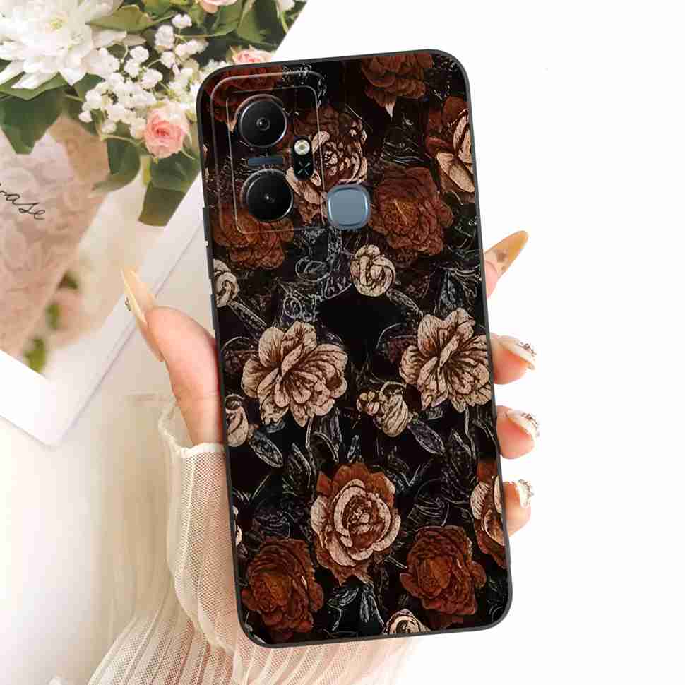 For Infinix Smart 6 Plus Case X6823C X6823 Cool Dragon Cover Soft Silicone Casing For Infinix Smart6 Plus 6Plus Back Cover